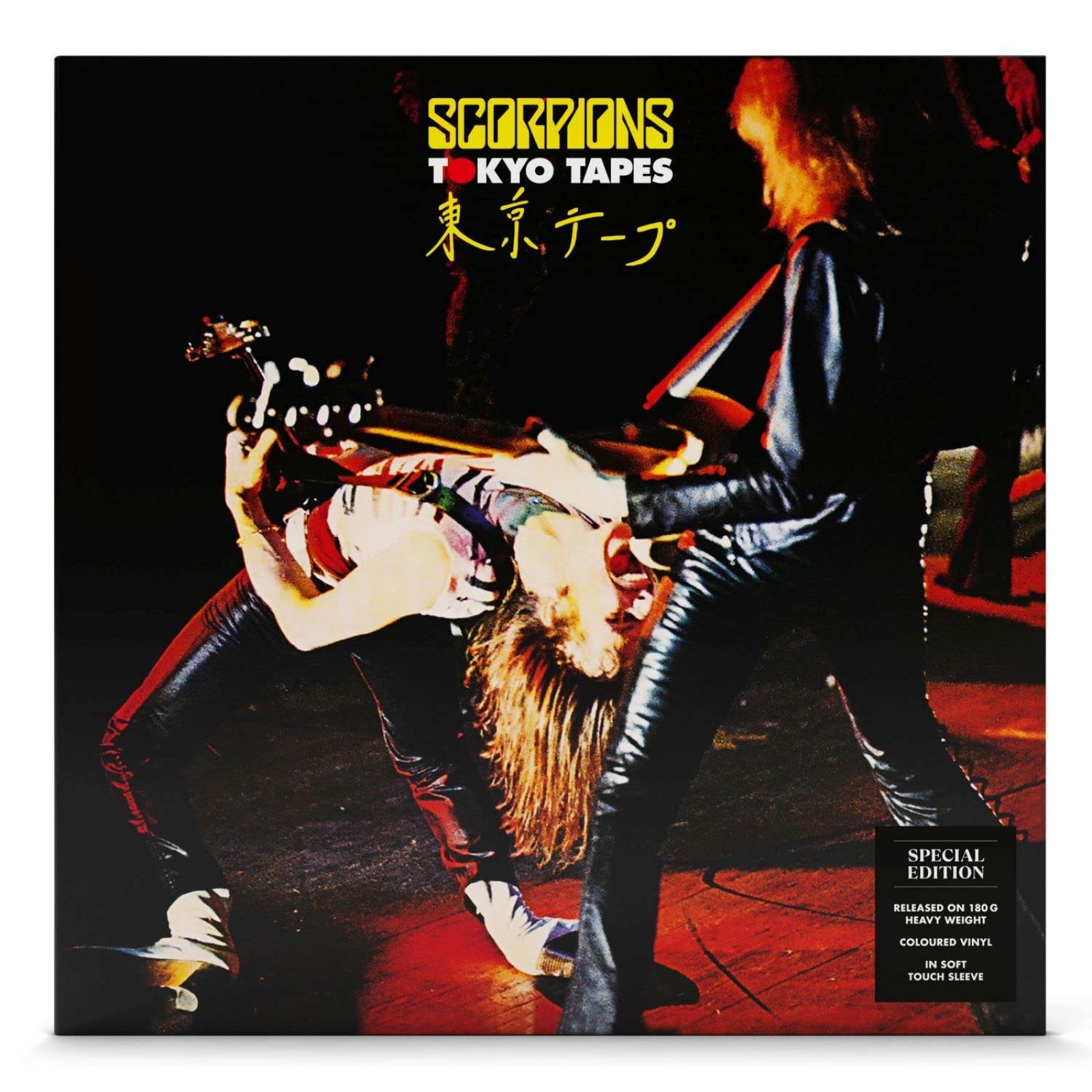 Виниловая пластинка Scorpions, Tokyo Tapes (coloured) (4050538881356) виниловая пластинка scorpions tokyo tapes yellow vinyl 2lp