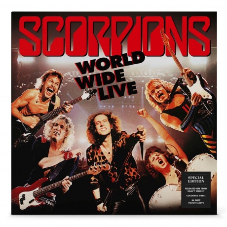 

Scorpions, World Wide Live (coloured) (4050538881301) виниловая пластинка