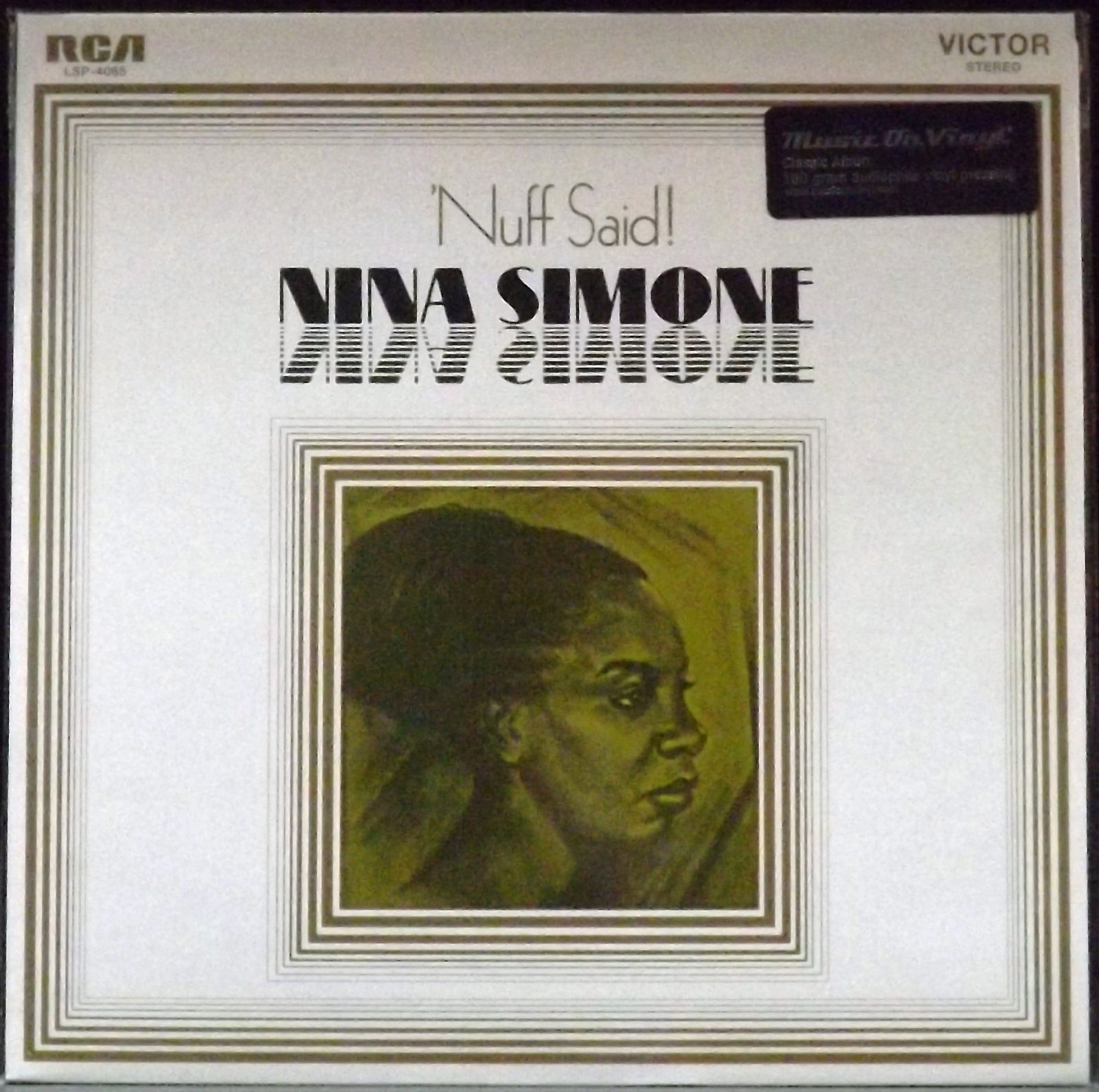 Виниловая пластинка Simone, Nina, Nuff Said! (8718469535248) виниловые пластинки music on vinyl nina simone nuff said lp