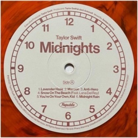 Taylor Swift - Midnights (coloured) (0602445790067) виниловая пластинка - фото 8