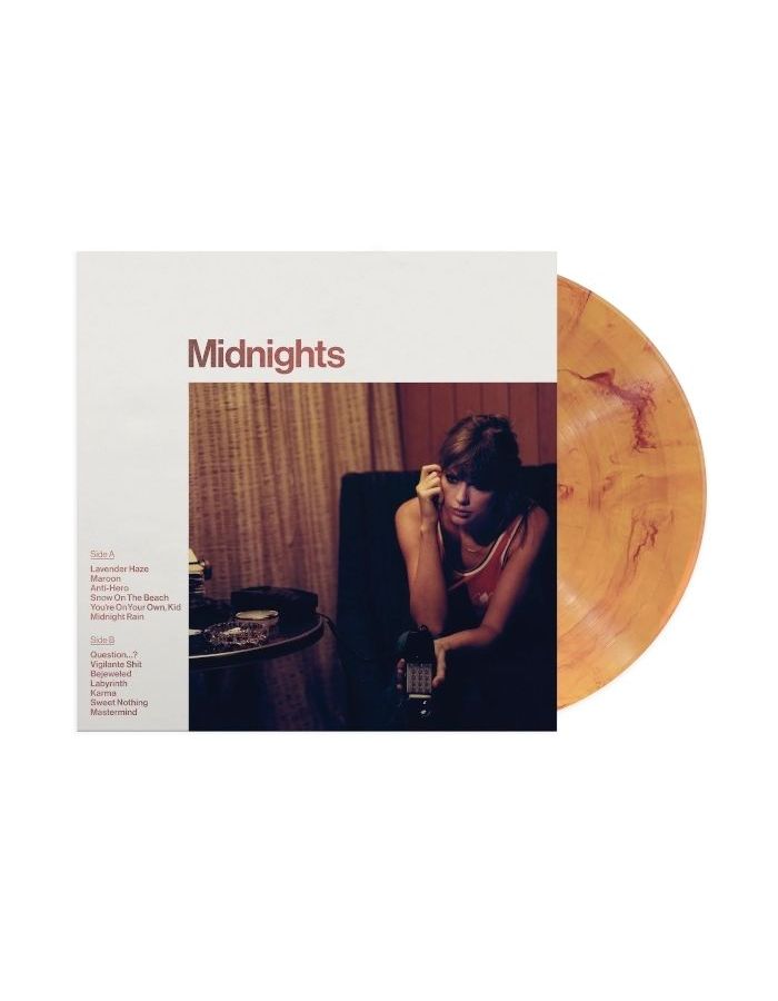 Виниловая пластинка Swift, Taylor, Midnights (coloured) (0602445790067) universal music taylor swift midnights special edition coloured vinyl lp