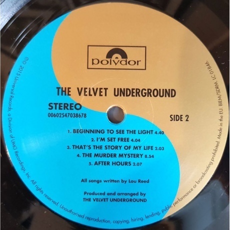 The Velvet Underground - The Velvet Underground (0602547038678) виниловая пластинка - фото 3