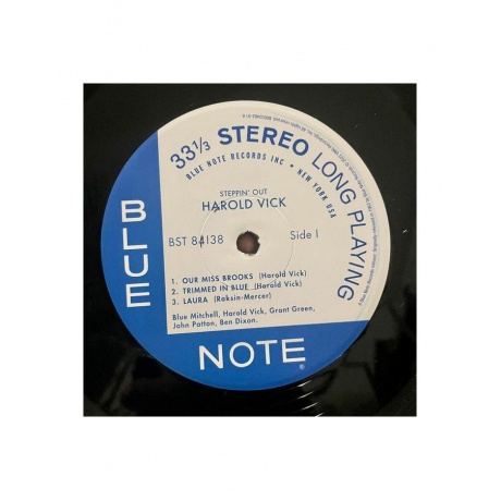 Виниловая пластинка Vick, Harold, Steppin' Out! (Tone Poet Vinyl) (0602438145911) - фото 5