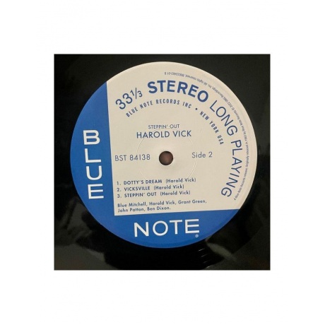 Виниловая пластинка Vick, Harold, Steppin' Out! (Tone Poet Vinyl) (0602438145911) - фото 6