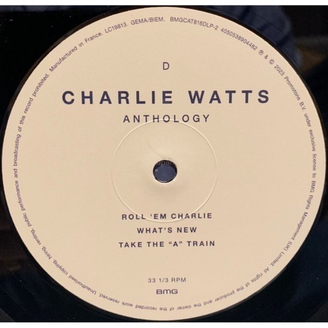 Charlie Watts - Anthology (4050538904468) виниловая пластинка - фото 11