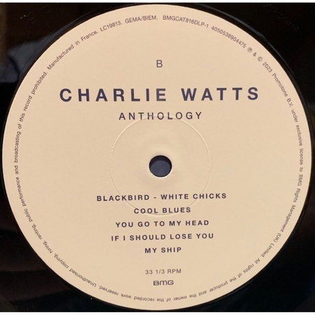 Charlie Watts - Anthology (4050538904468) виниловая пластинка - фото 7