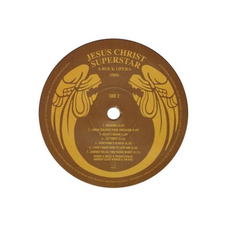 Виниловая пластинка Webber, Andrew Lloyd, Jesus Christ Superstar (0600753933312) - фото 5
