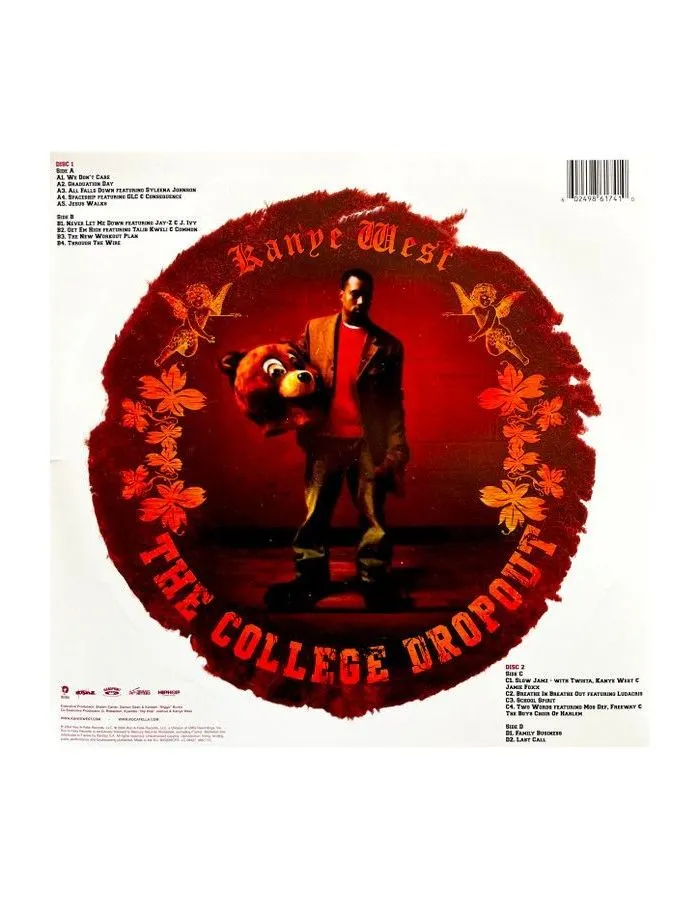 Виниловая пластинка West, Kanye, The College Dropout (0602498617410) - фото 2