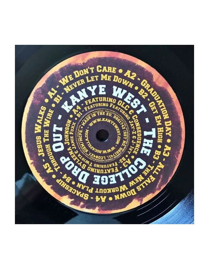 Виниловая пластинка West, Kanye, The College Dropout (0602498617410) - фото 4