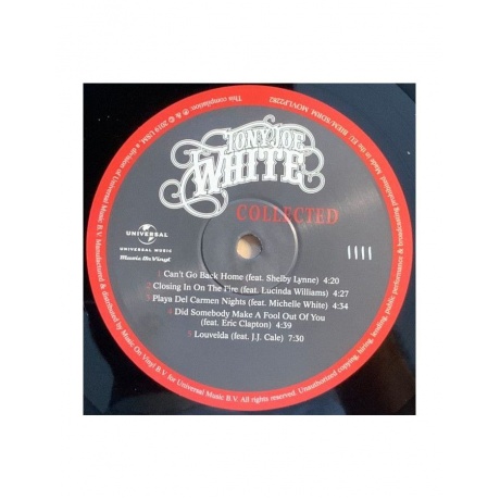 Виниловая пластинка White, Tony Joe, Collected (8719262012547) - фото 4