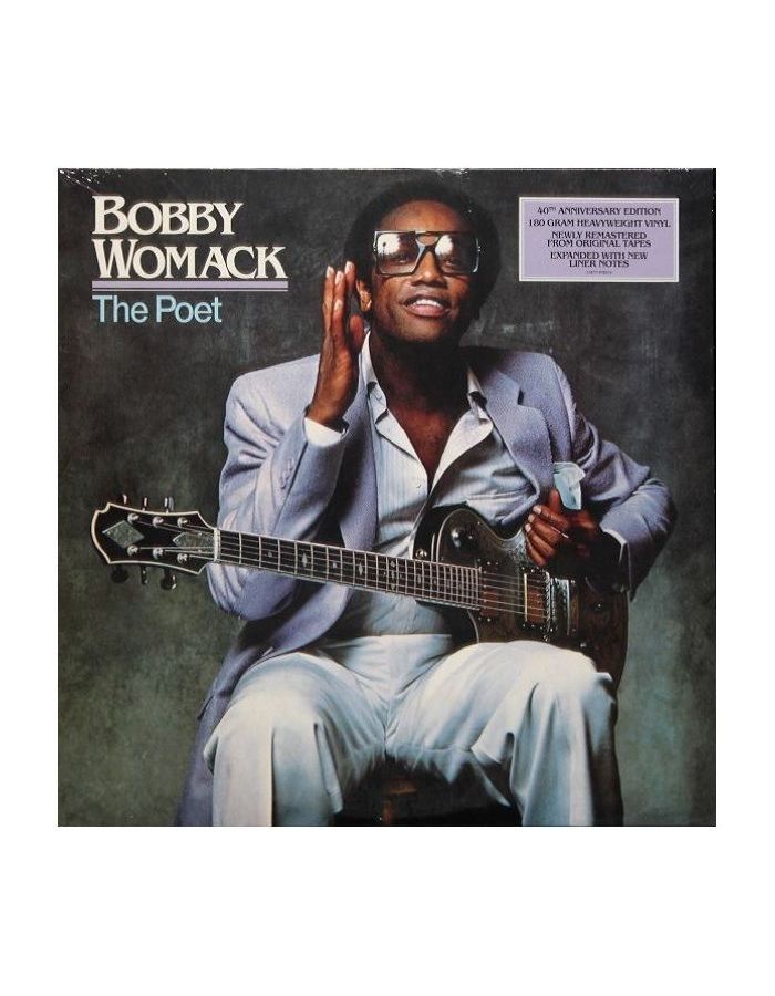 Виниловая пластинка Womack, Bobby, The Poet (0018771878919) компакт диски abkco bobby womack the poet ii cd