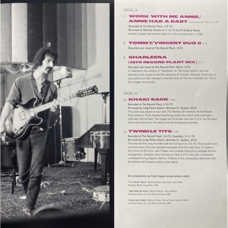 Frank Zappa - Funky Nothingness (0602455270801) виниловая пластинка - фото 11