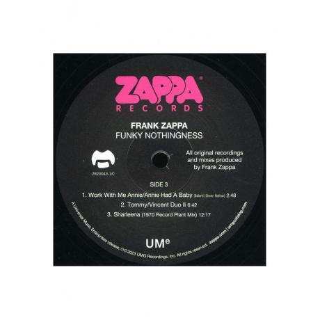 Виниловая пластинка Zappa, Frank, Funky Nothingness (0602455270801) - фото 7