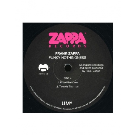 Виниловая пластинка Zappa, Frank, Funky Nothingness (0602455270801) - фото 8