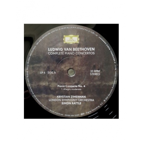 Виниловая пластинка Zimerman, Krystian, Beethoven: Complete Piano Concertos (Box) (0028948399758) - фото 11