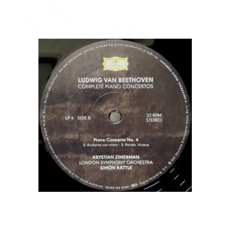 Виниловая пластинка Zimerman, Krystian, Beethoven: Complete Piano Concertos (Box) (0028948399758) - фото 12
