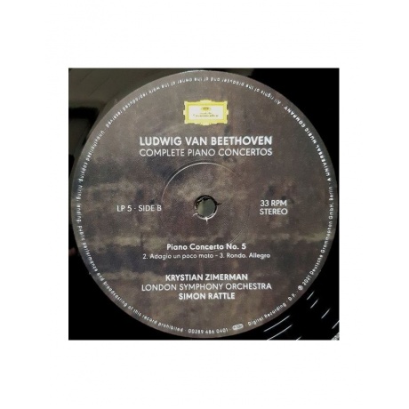 Виниловая пластинка Zimerman, Krystian, Beethoven: Complete Piano Concertos (Box) (0028948399758) - фото 14