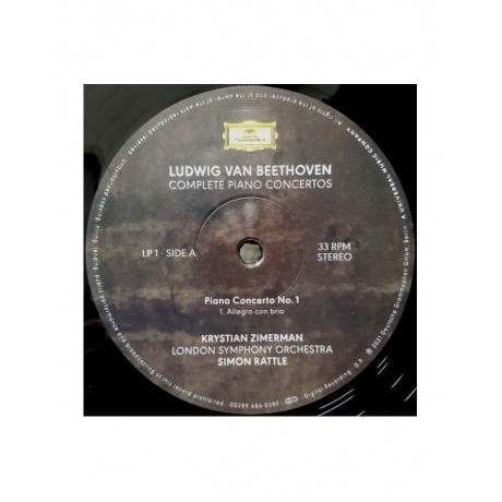 Виниловая пластинка Zimerman, Krystian, Beethoven: Complete Piano Concertos (Box) (0028948399758) - фото 5