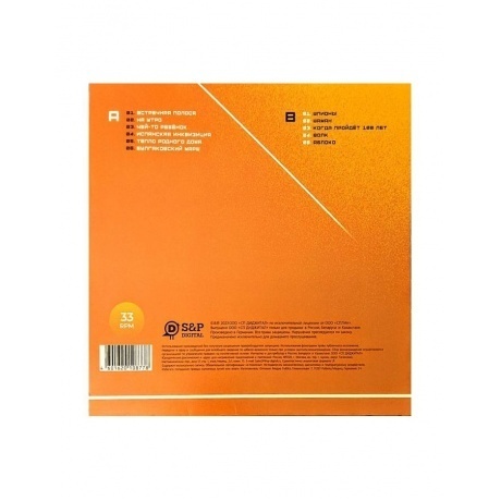 Сплин - Встречная полоса (4601620108778) виниловая пластинка - фото 2