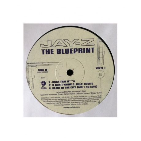 Виниловая пластинка Jay-Z, The Blue Print (0600753353479) - фото 10