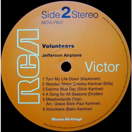 Jefferson Airplane - Volunteers (8718469531455) виниловая пластинка - фото 5