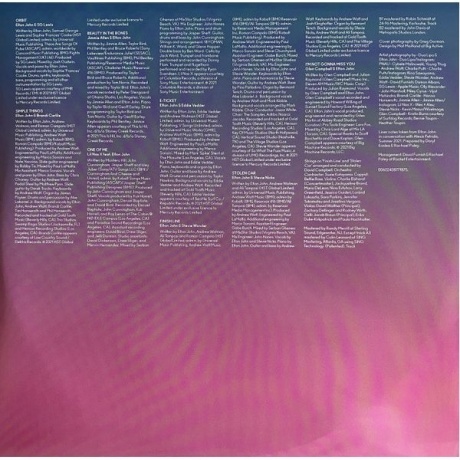 Elton John - The Lockdown Sessions (0602438711741) виниловая пластинка - фото 15