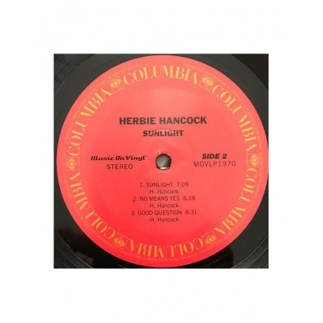 Herbie Hancock - Sunlight (8719262004733) виниловая пластинка - фото 7