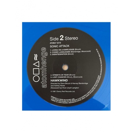 Виниловая пластинка Hawkwind, Sonic Attack (coloured) (5013929631915) - фото 7
