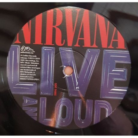 Nirvana, Live And Loud (0602577329531) виниловая пластинка - фото 6
