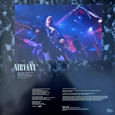 Nirvana, Live And Loud (0602577329531) виниловая пластинка - фото 8