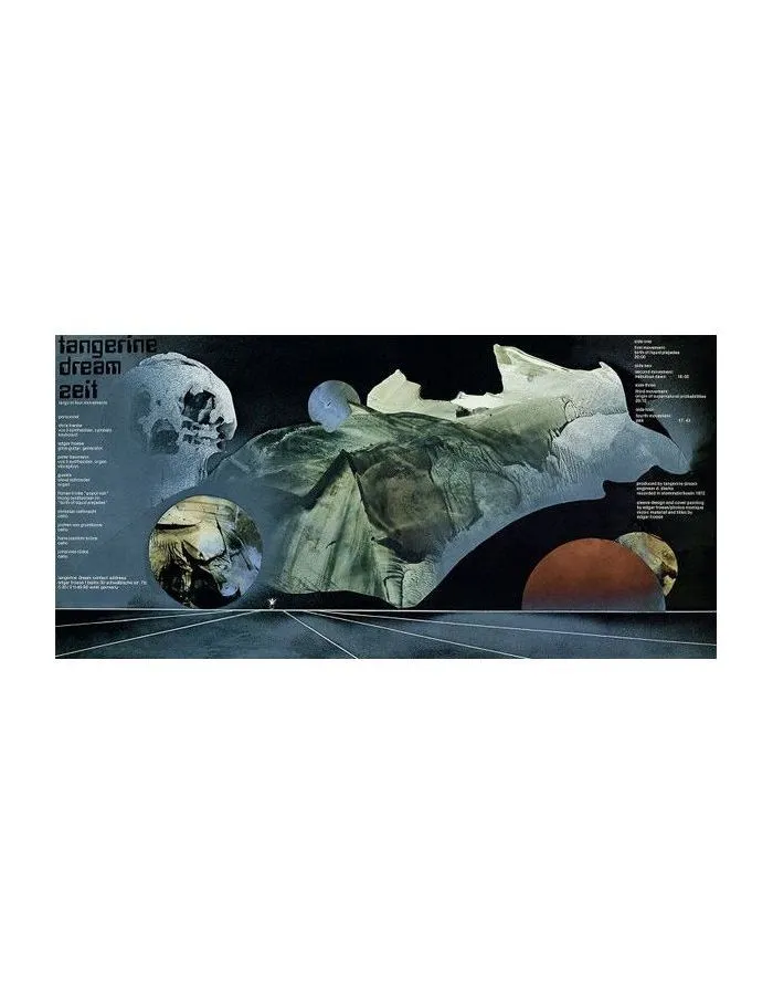 3700477835477, Виниловая пластинка Tangerine Dream, Zeit (coloured) - фото 3