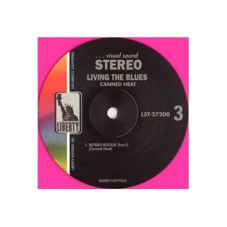 3700477830922, Виниловая пластинка Canned Heat, Living The Blues (coloured) - фото 6