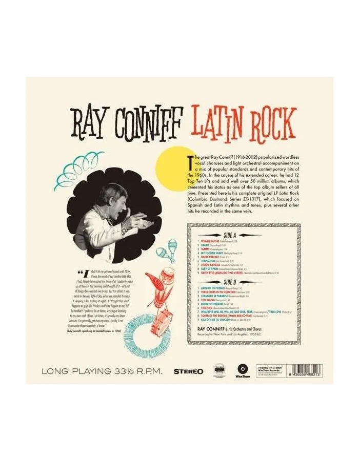 8436559468213, Виниловая пластинка Conniff, Ray, Latin Rock - фото 2