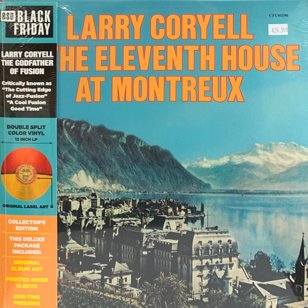 coryell larry 0819514011903, Виниловая пластинка Coryell, Larry, At Montreux (coloured)
