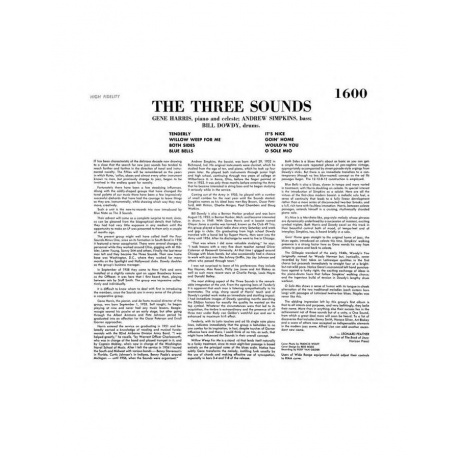 3700477835859, Виниловая пластинка Three Sounds, The, The Three Sounds - фото 3