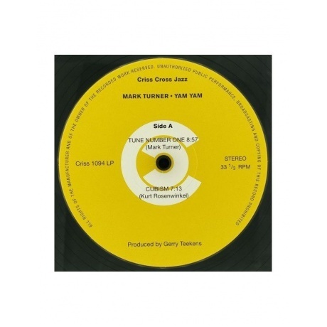 Mark Turner - Yam Yam (Audiophile Edition) (8435395503010) виниловая пластинка - фото 6