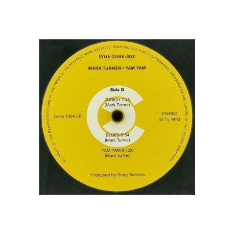 Mark Turner - Yam Yam (Audiophile Edition) (8435395503010) виниловая пластинка - фото 9