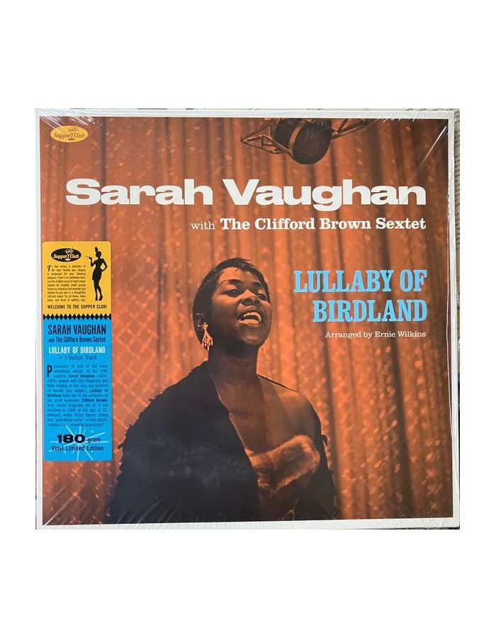 8435723700319, Виниловая пластинка Vaughan, Sarah, Lullaby Of Birdland компакт диск warner jim beard – song of the sun