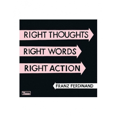 0887828025510, Виниловая пластинка Franz Ferdinand, Right Thoughts, Right Words, Right Action - фото 1