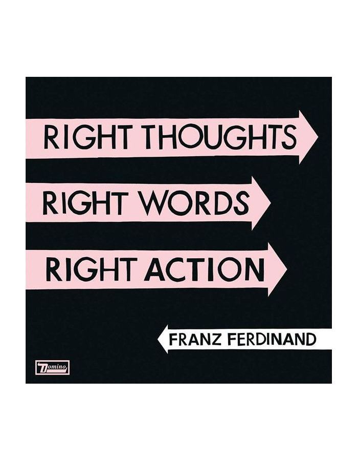 0887828025510, Виниловая пластинка Franz Ferdinand, Right Thoughts, Right Words, Right Action çeşm i the nightingale evil eye