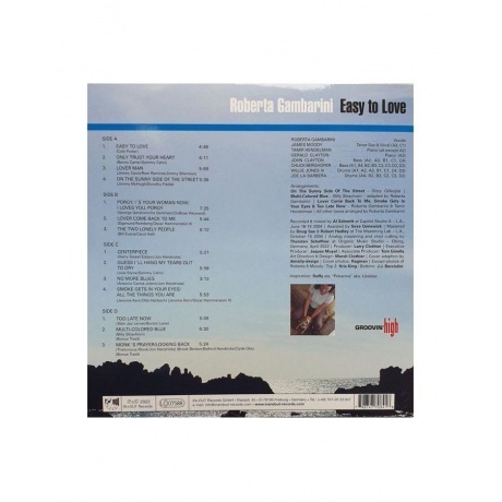 Roberta Gambarini - Easy To Love (Audiophile) (0798747708418) виниловая пластинка - фото 4