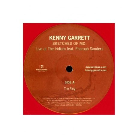0673203104211, Виниловая пластинка Garrett, Kenny, Sketches Of MD (coloured) - фото 5