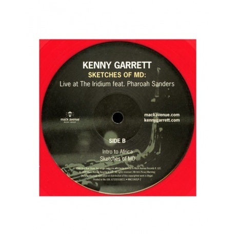 Kenny Garrett - Sketches Of MD (coloured) (0673203104211) виниловая пластинка - фото 6