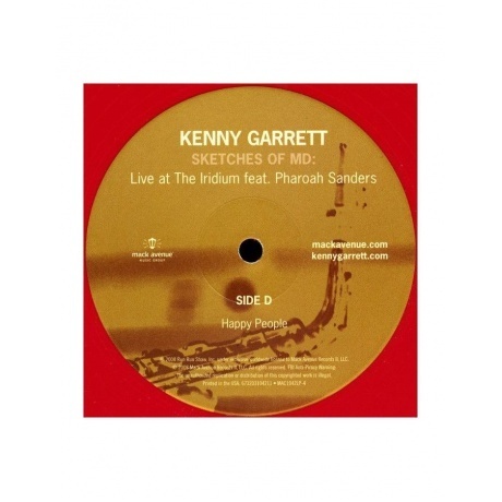 Kenny Garrett - Sketches Of MD (coloured) (0673203104211) виниловая пластинка - фото 8