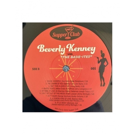 Beverly Kenney - With The Basie-Ites (8435723700128) виниловая пластинка - фото 9