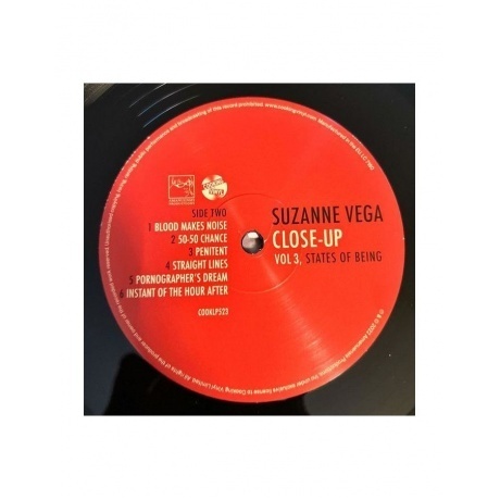 Suzanne Vega - States Of Being (0711297492316) виниловая пластинка - фото 6