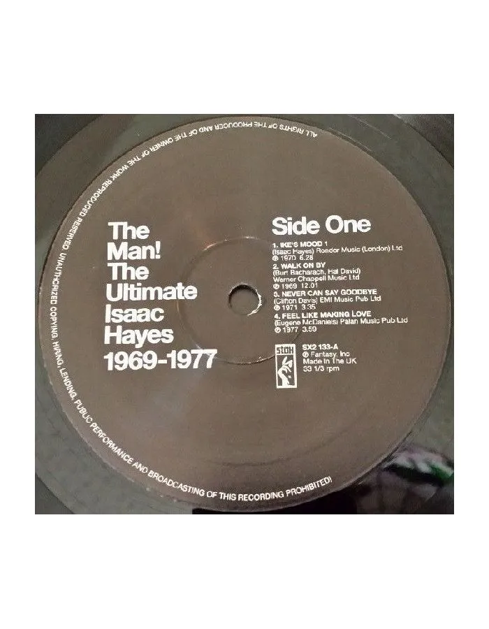0029667913317, Виниловая пластинка Hayes, Isaac, The Man: Ultimate - фото 3