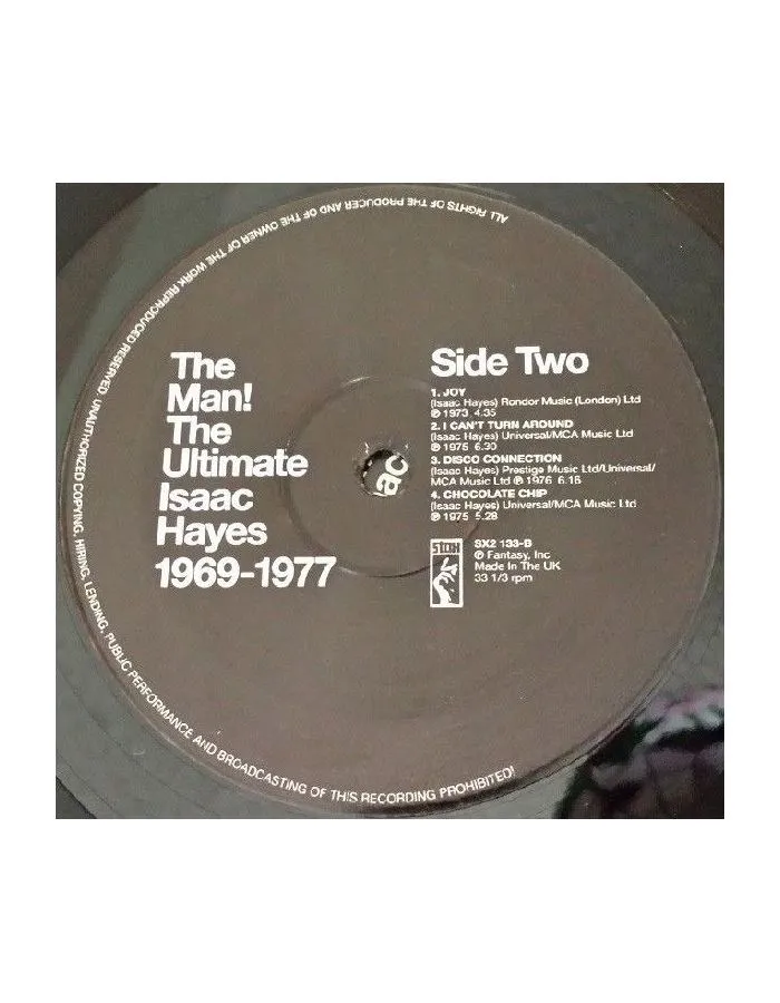 0029667913317, Виниловая пластинка Hayes, Isaac, The Man: Ultimate - фото 4