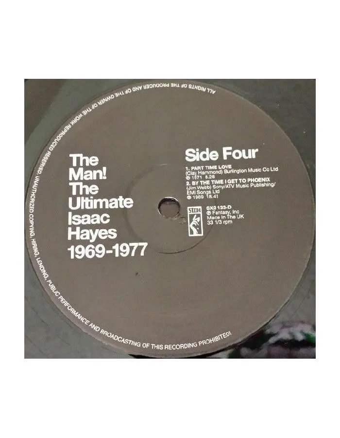 0029667913317, Виниловая пластинка Hayes, Isaac, The Man: Ultimate - фото 6