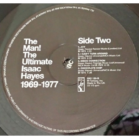 Isaac Hayes - The Man: Ultimate (0029667913317) виниловая пластинка - фото 5